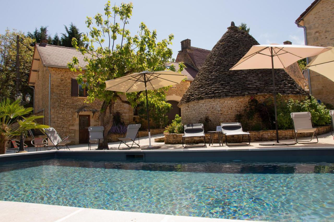 Aux Bories de Marquay, B&B avec piscine et SPA près de Sarlat Esterno foto