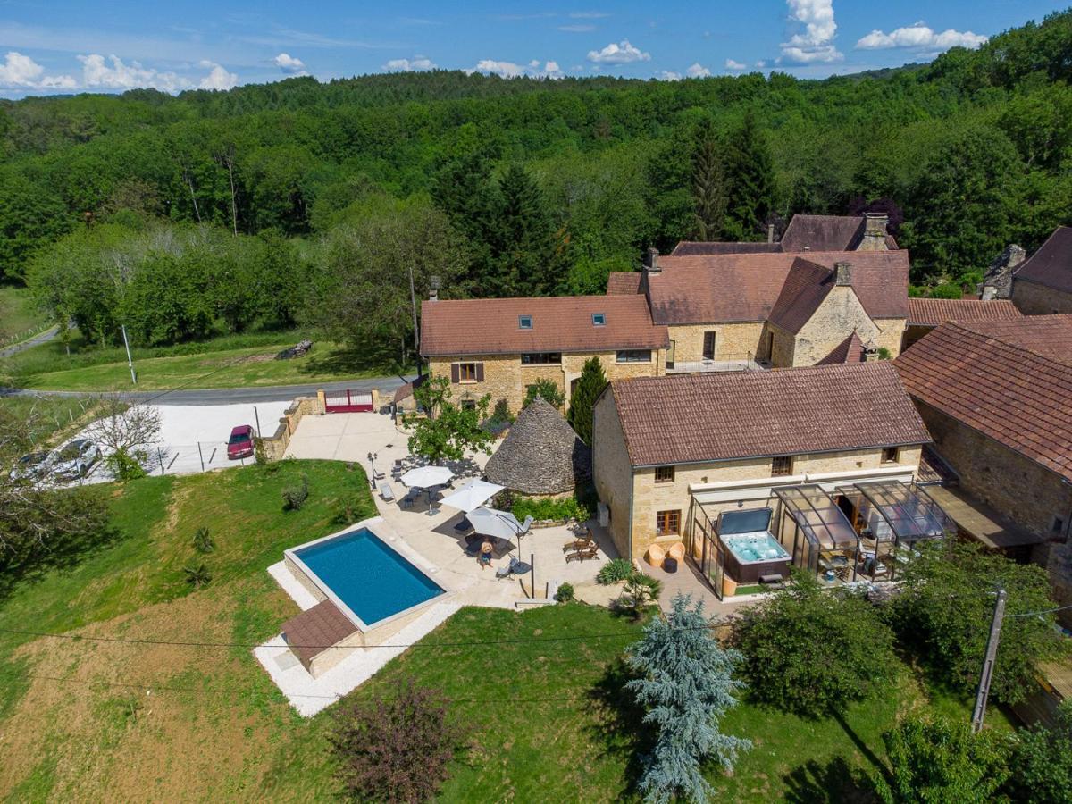 Aux Bories de Marquay, B&B avec piscine et SPA près de Sarlat Esterno foto