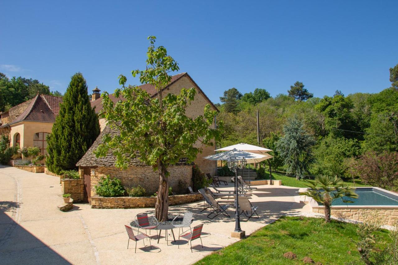 Aux Bories de Marquay, B&B avec piscine et SPA près de Sarlat Esterno foto