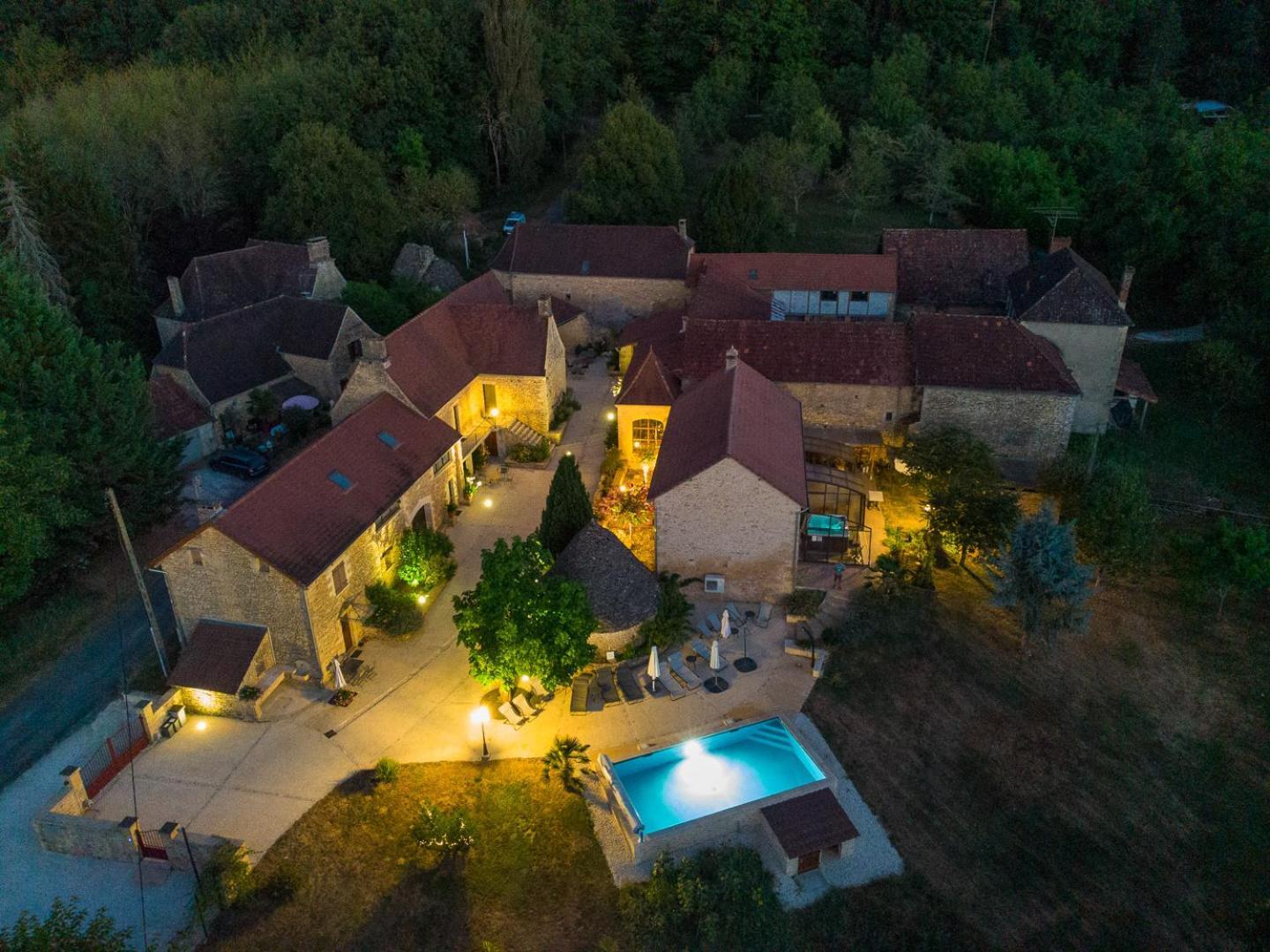 Aux Bories de Marquay, B&B avec piscine et SPA près de Sarlat Esterno foto